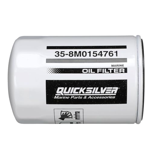Filtre à huile Quicksilver 8M0154761 de haute précision marine 20 microns