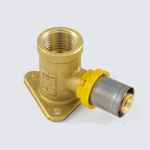 Multicapa para gas – Codo hembra curvado con brida 1/2' x 16 mm