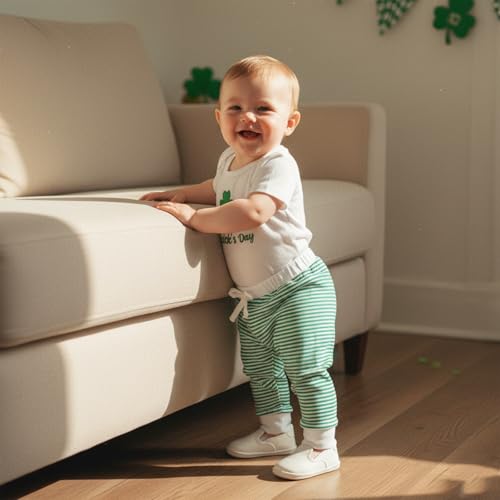 Image of Bay Boy Easter Outfit Newborn Striped Onesie Bunny Carrot Overalls Pants Set Infnat Cute Spring Summer Clothes