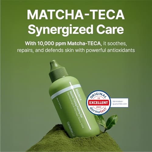 Image of CENTELLIAN 24 Madeca Matcha Peeling Gel (5.07fl oz) - Gentle Exfoliator for Clear, Smooth & Balanced Skin, Korean Skin Care. Matcha-TECA Complex, Charcoal Capsules.