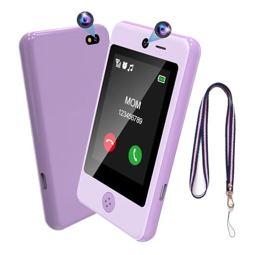 PTHTECHUS Telephone Portable pour Enfant, Smartphone pour Enfant Jouets ELECTRONIQUES EDUCATIFS 02