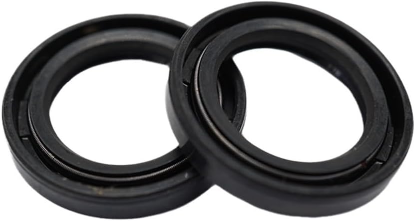2 PCS Drive Shaft Gearcase Lower Unit Oil Seal Compatible with 9.9HP 15HP 25HP F9.9 T9.9 F15 F20 F15-06020003 93102-20484
