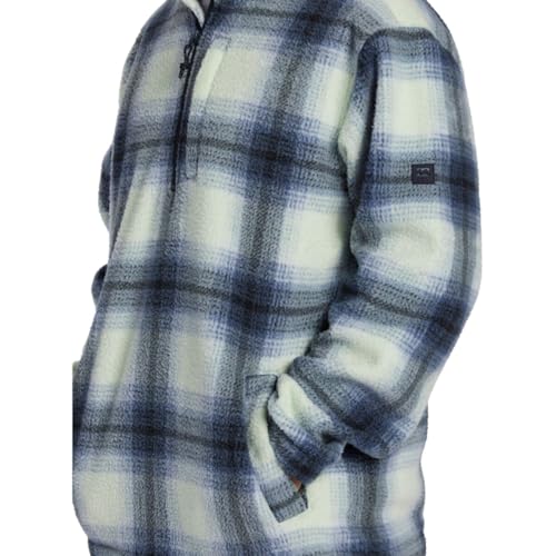 Billabong Boundary Mock Neck Sweater - Men's, Slate Blue, S3