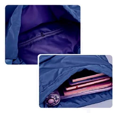 Mochila Bolsa Feminina Esportiva Academia Treino Resistente X-08 (Azul)
