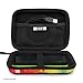USA Gear Travel Electronics Organizer - Water Resistant Zipper Case, Hard Shell Exterior - 6.5 Inch Case Fits Chargers, Cables, Batteries, Earphones, Cords, Batteries, Power Bank & more - Geometric