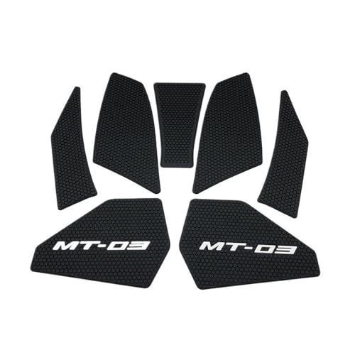 Réservoir essence latéral protecteur Yamaha MT03 anti-rayures genoux