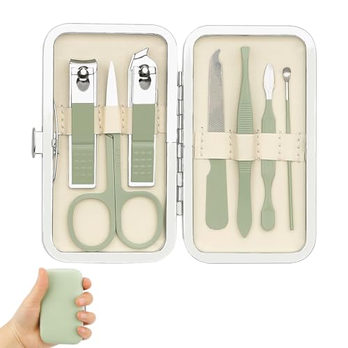 Juego de cortaúñas, juego de manicura, kit cortaúñas, kit de manicura, kit de uñas, juego de manicura profesional, juego para uñas, juego de pedicura, cortador de uñas para pies, kit de manicura