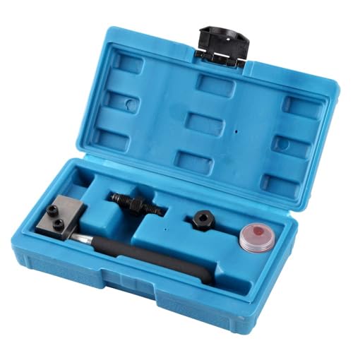 ALETO Universal Hand Held Brake Line Flaring Tool 3/16 SAE (4.75mm) Brake Pipe Double Flaring Tool Kit 45 Degree Flare for Vehicle Brake Lines Repairing (With box)