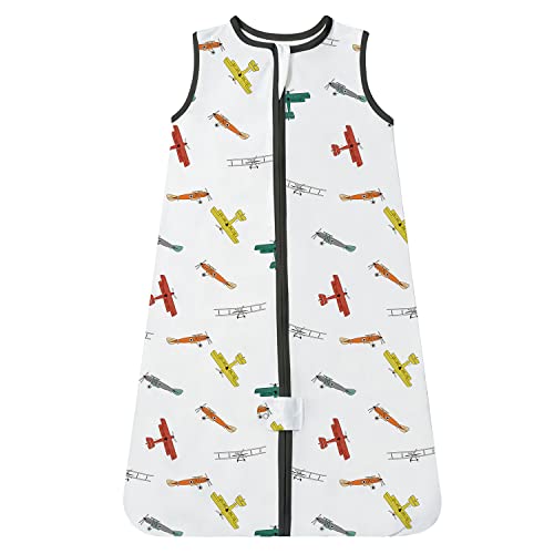 Image of TotAha Light Sleep Sack 6-15 Months 0.5 TOG, Stretchy Baby Wearable Blanket, Silky Comfort, Buttery Soft Sleeping Bag with 2-Way Safe Zippers for Boys and Girls