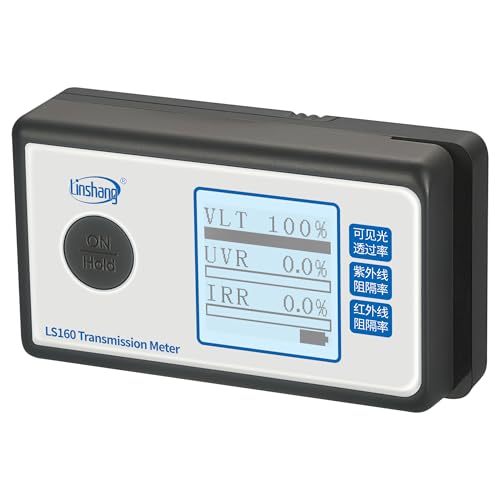 LS160 Digital Transmission Meter Window Tint Film Meter, Visible...