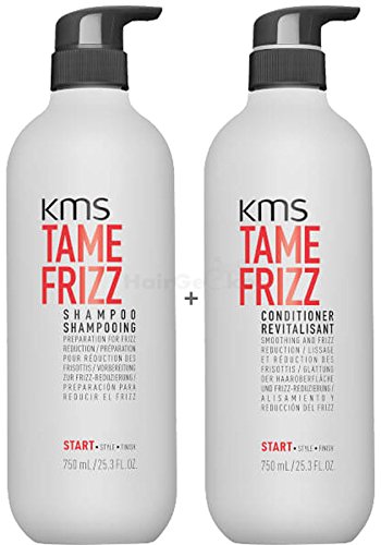 Preisvergleich Produktbild KMS California TAMEFRIZZ Set - Shampoo 750ml + Conditioner 750ml - NEU