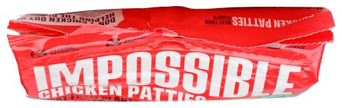 Impossible, Frozen Chicken Patties Plant Based, 13.5 Ounce - Thumbnail 3