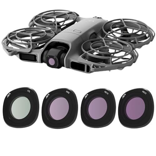 DJI Neo 2 �Ή� �t�B���^�[/�����Y�t�B���^�[�Z�b�g ���w�K���X �����ߗ� ���w�R�[�e�B���O �����h�� �����ȒP (CPL+ND8+ND16+ND32)