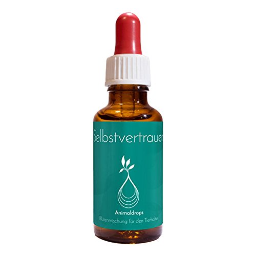Animaldrops SELBSTVERTRAUEN, für den TIERHALTER, 100% natürlich, 30 ml Pipettenflasche, alkoholfrei Cover