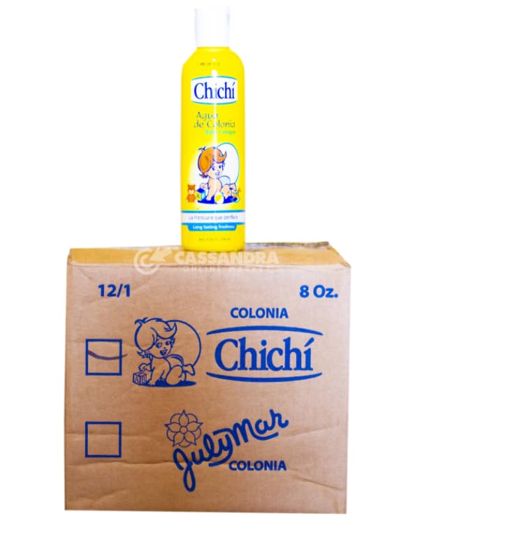 Chichi Baby Cologne (Aqua De Colonia) 8oz Long lasting Freshness case of 12 pcs