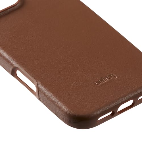 Bellroy Coque en Cuir pour iPhone 16 Pro Max Sienna antichoc chic - 5