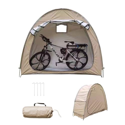Jumei 自転車 テント サイクルハウス 1-2台用 自転車 収納 屋外自転車...