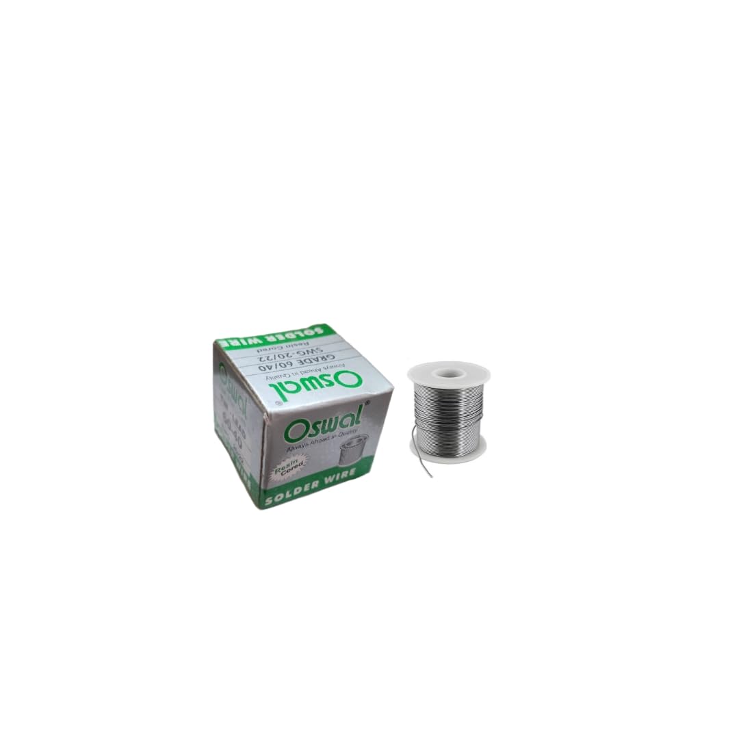 Oswal Soldering Wire 60/40, Flux Tin Soldering iron wire reel (B0BRBQ6SCH) Amazon Price History, Amazon Price Tracker