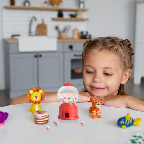 iplusmile Kleine Plastikkugeln: 10 Stück Mini transparente Plastik Bastelkugeln zum Befüllen von Weihnachtskugeln Runde Kapseln für Greifer Kaugummiautomat Eier zum Spielen 1.8cm