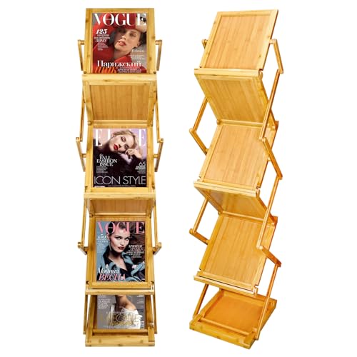 CNFJZFZY Brochure Display Stand Literature Rack & Brochure Stand Modern Literature Display Stand