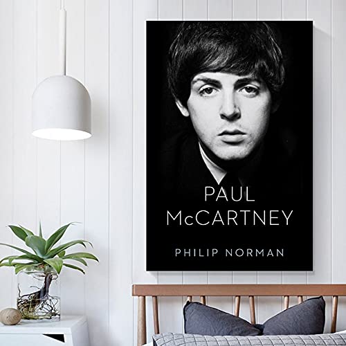 BCYD Paul McCartney Poster sur toile Motif chanceur rock 30 x 45 cm - Les Beatles, Paul McCartney, John Lennon, RIngo Starr, George Harrison BCYD Paul McCartney Poster sur toile Motif chanceur rock 30 x 45 cm – Image 6