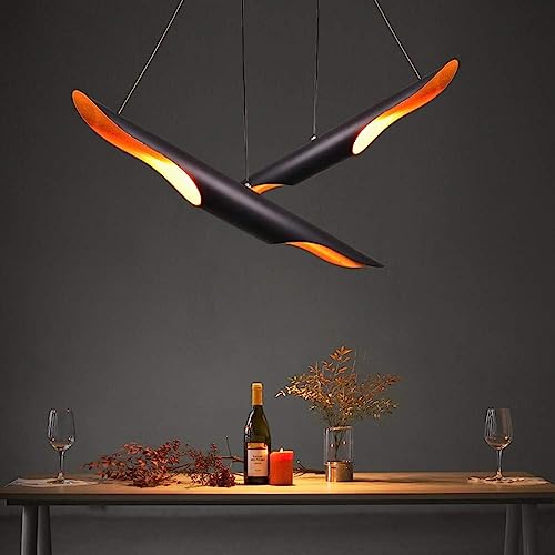 Candelabro moderno HAZARA de 60 cm y 2 luces para iluminación interior 2