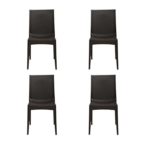 Image of CELLO Kraft Chair - Pearl Brown | Strong and Durable | Easy to Clean | Chair for Living Room, Bed Room, Kitchen, Office Room, Outdoor | 3 Years Warranty