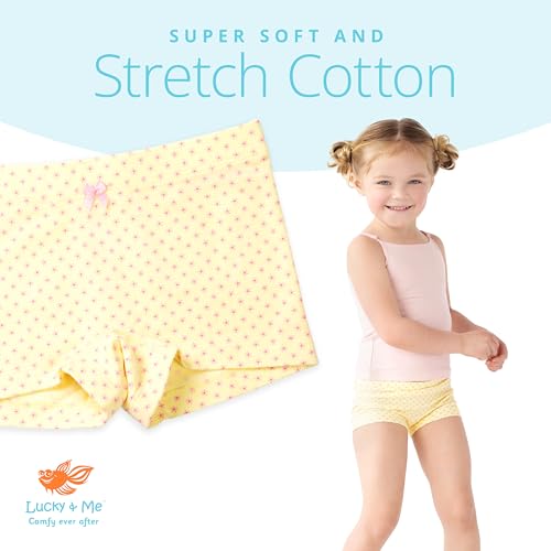 Lucky & Me Girls Undershorts for Under Dresses and Uniforms, Sophie Shortie 3 Pack3
