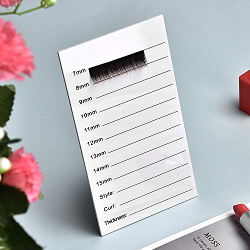 Soporte de Extensión de Pestañas de Doble Fila de Gran Volumen para Salón Profesional con Paleta Adhesiva de Pegamento de Piedra de Jade para Pestañas Postizas