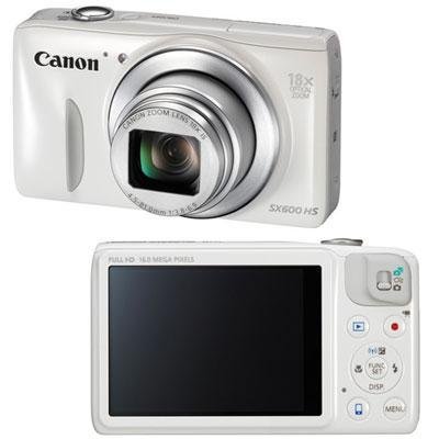 デジタルカメラ Canon Power Shot SX600 HS 16mp 18x white Brand New Canon Cameras Powershot Sx600 Hs 16mp White | Desertcart