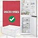 SPARES2GO Lower Drawer for AEG OSC5S185ES Fridge Freezer 2nd from Bottom Container Box