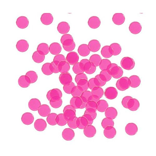 Hot Pink Bingo Chips (300 per package)