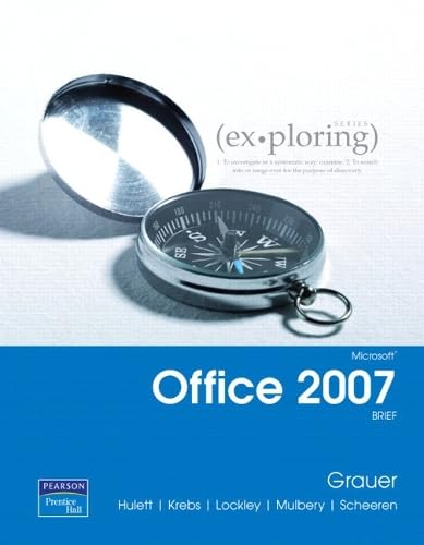  Exploring Microsoft Office 2007