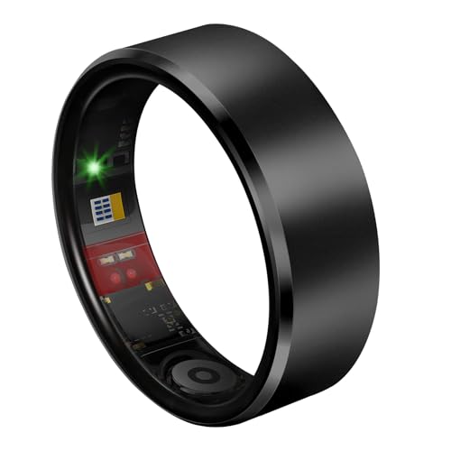 Image of Smart Health Ring Fitness Tracker for Men Women, Sleep, Stress & Activity Monitoring, IP68 Waterproof, Long Lasting Battery, No Subscription Fees, Compatible with iOS & Android, Brown 11