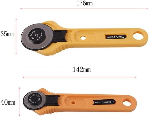 45mm 28mm Leather Set Blades Rotary Cutter For Fabric Circular Quilting Cutting Patchwork Cut Tool Quilter Leather Cutter - (Color: 45mm Rotary Cutter)