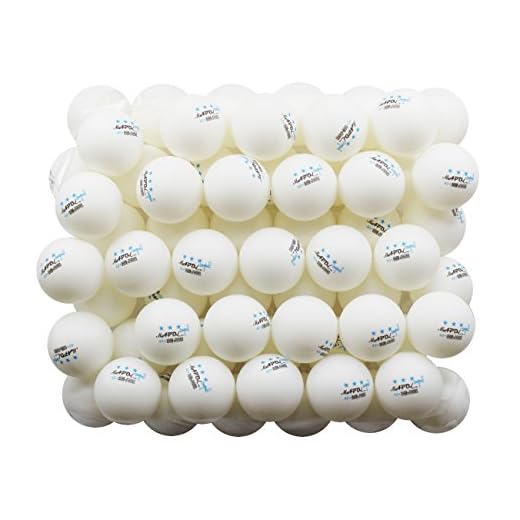 MAPOL 50 White 3-star Table Tennis Ball Premium Training Ping Pong Balls