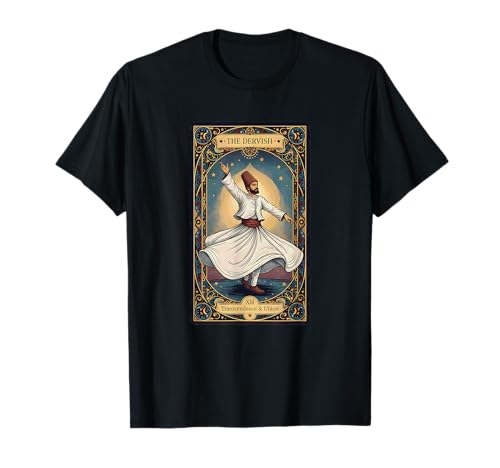 Photo de Carte de Tarot soufi derviche tourbillonnant Danse spirituelle T-Shirt