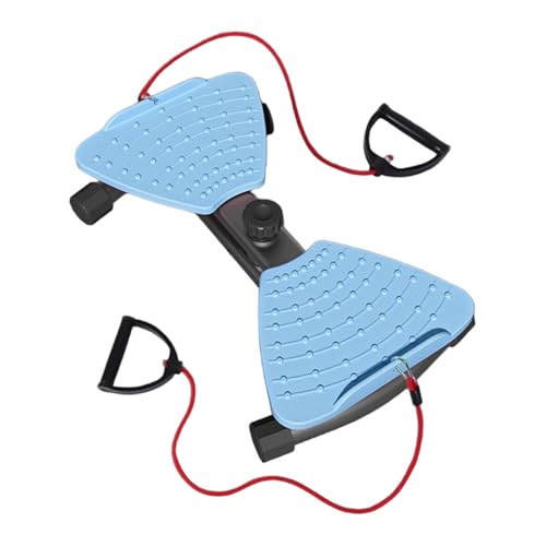 kowaku Ab Twister Board Waist Twisting Machine with Massage Foot,with Handles,Equipment,Belly,Twisting Disc for HIPS Arms, Blue Black