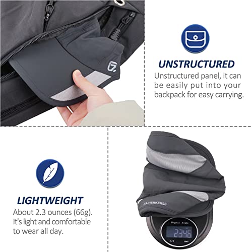 Gadiemkensd Outdoor Running Hat Men's Cooling Upf50+ Womens Baseball Cap Sport Mesh Sun Hat Trucker Dad Hats Quick Dry Breathable Unstructured For Summer Camping Fishing Hiking Improved Dark Gray L #TOP2