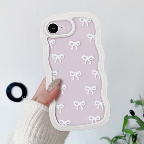 Coque iPhone 17e/16e nœud ruban transparent étui antichoc