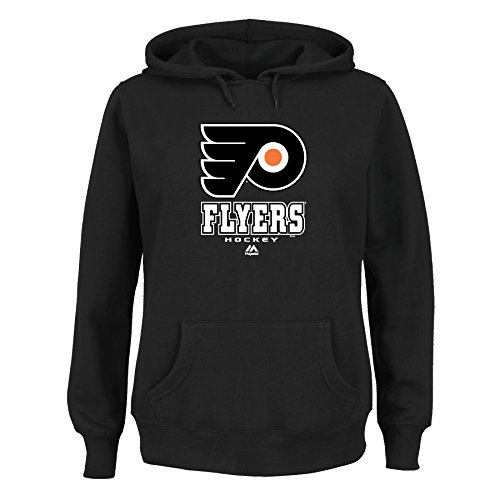 Profile Big & Tall NHL Plus Size Womens Pullover Hoody, 1X, Black