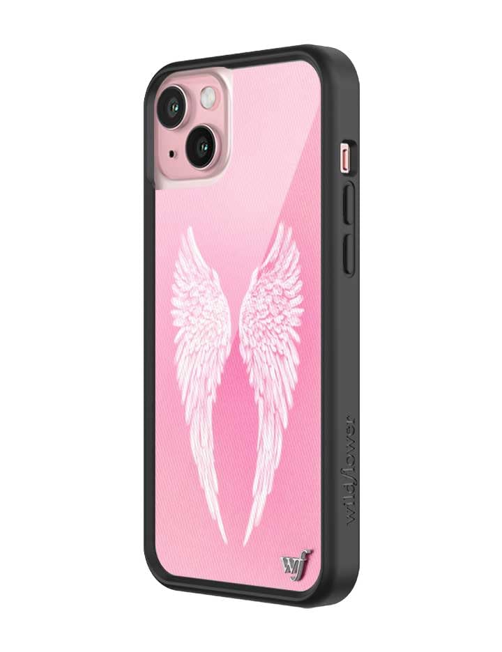 Image of Wildflower Cases - iPhone 15 Plus Compatible - Angel Baby - Pink