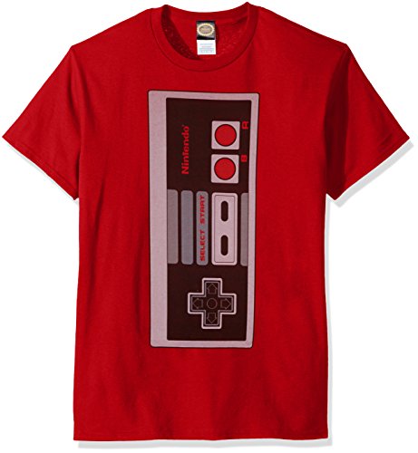 T-Shirt Nintendo Homme Rouge Taille S NNTD0069 Coton Col Rond