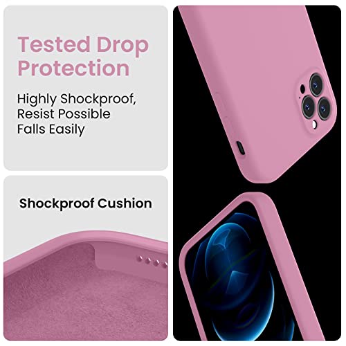 Coque iPhone 12 Pro Max silicone lilas FireNova 6,7 pouces protectrice - 4