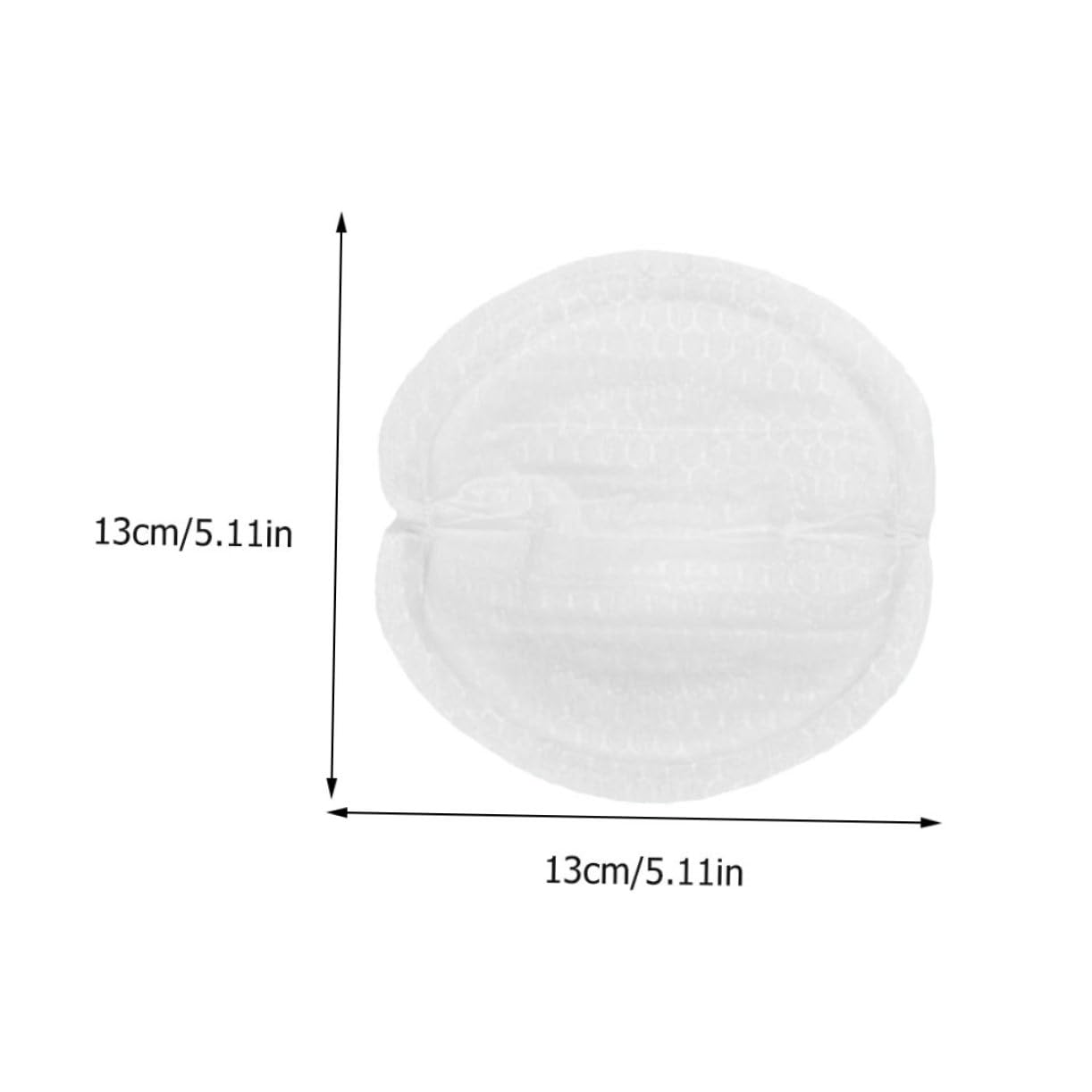 Totority 100pcs Reusable Nursing Breast Pads Galactorrhea Pads Disposable Breast Milk Catcher Spill Prevention for Moms