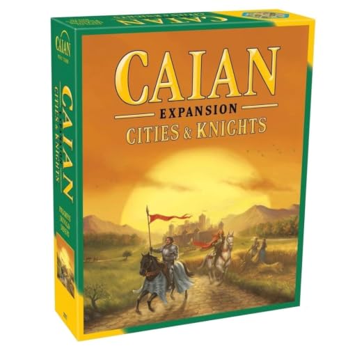 Image of Awestuffs CAIAN: Cities & Knights Expansion | Strategy & City Building | 3-4 Players | Ages 12+ | 90-120 Min