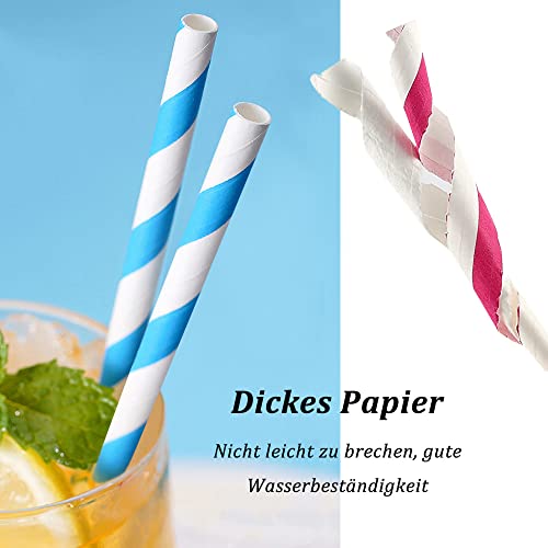 100 cannucce colorate per cocktail, caffè o succhi...