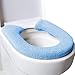 Produktbild baffect WC-Sitz Cover dicker Kissen Pads antibakteriell Luxus Toiletten Warm WC Sitzbezüge Warm WC-Sitz Matte Super Warm Universal, blau