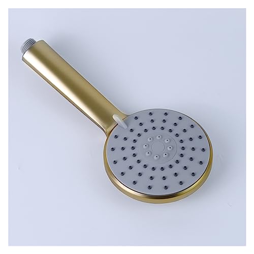 Ensemble de douche à main à barre coulissante or mat 3 jets