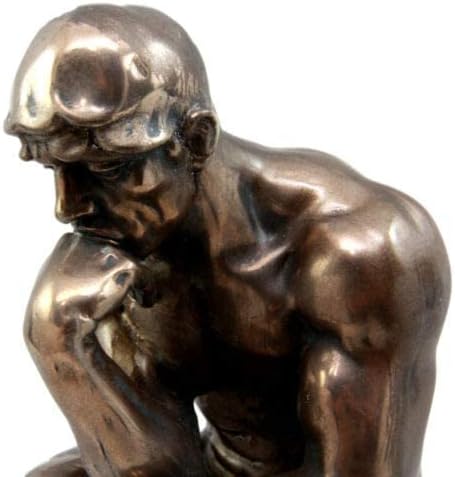 Miniatura 5 de Ebros Gift Auguste Rodin Masterpiece Le Penseur The Thinker Estatua 9.25 pulgadas de alto Museo Galería Acento Calidad El Hombre Moderno Decorativo